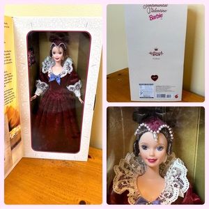 Vintage 1996 NRFB Sentimental Valentine Barbie Hallmark Special Edition